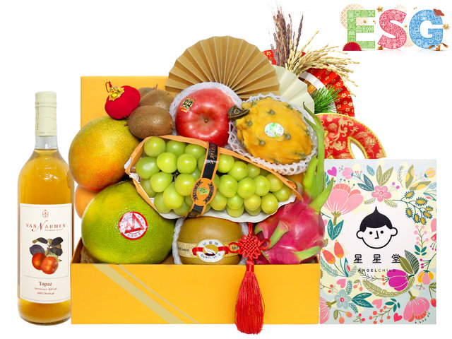 CNY Gift Hamper - CNY ESG Social Enterprise Fruit Hamper CE10 - EC1228A1 Photo