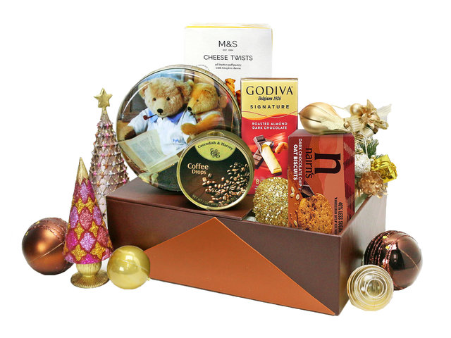 Christmas Gift Hamper - Christmas Overseas mailable hamper Z7 - L76603425 Photo