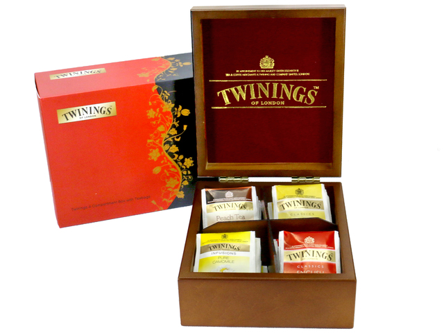 花店附加禮物 - Twinings 4款茶包禮盒裝 - L36667642 Photo